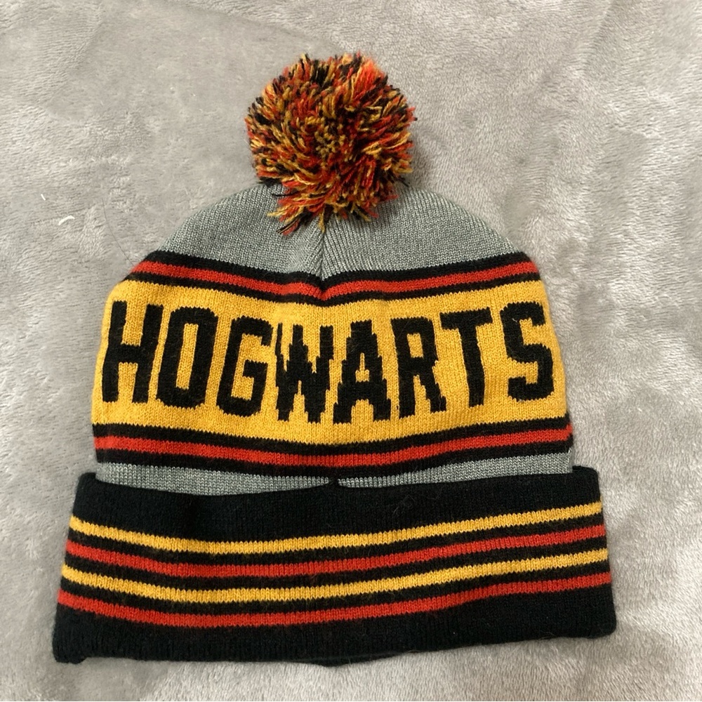 Harry Potter Warner Bros Hogwarts Knit Hat - Picture 2 of 9